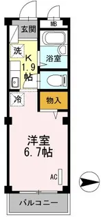 東京都台東区池之端2【マンション】の間取り