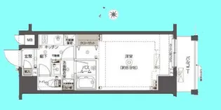 ZOOM西五反田【10階】の間取り