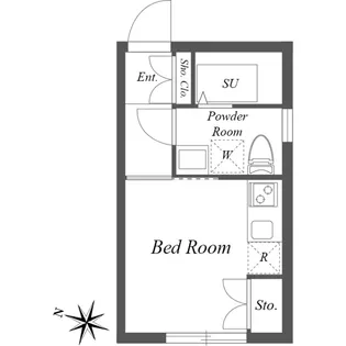 PASEO SANGENJAYA EAST WEST【3階】の間取り