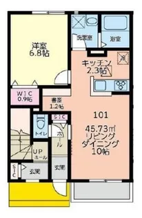 ガイア・メゾン【0】【1階】の間取り