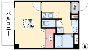 IF柴島【1階】の間取り