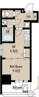 アルティザ五反田【2階】の間取り