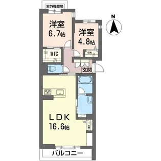 グランコート浦和【3階】の間取り