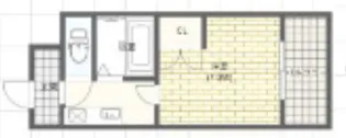1Kの間取り画像