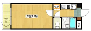 エーデルブルーメカワチ【4階】の間取り