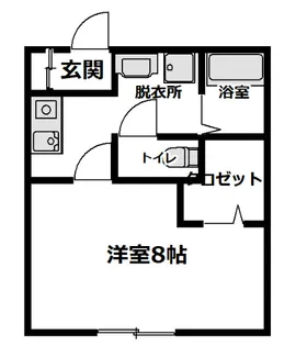 アルカサール2【1階】の間取り