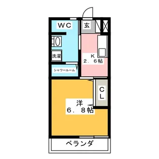 U・TOPIA LAND【5階】の間取り