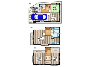 埼玉県さいたま市南区辻5【一戸建】の間取り