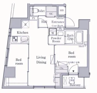 東京都千代田区神田司町2【一戸建】の間取り