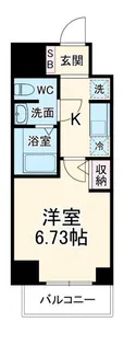 グランカーサさいたま新都心【2階】の間取り