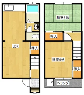 埼玉県川越市大字砂【一戸建】の間取り