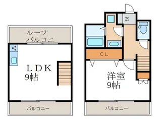クレスト松ヶ崎の間取り
