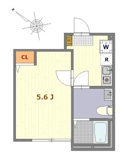 オデッセイIII【1階】の間取り