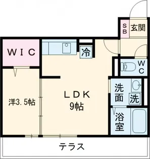 モアプラス東鳴水【3階】の間取り