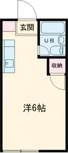 フラットハンズ嵐山【2階】の間取り