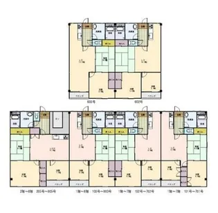 レジデンス両替町【5階】の間取り