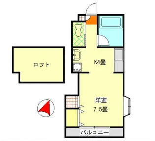 STコート【2階】の間取り