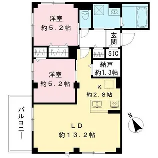 RAMO等々力(Nearly ZEH)【2階】の間取り