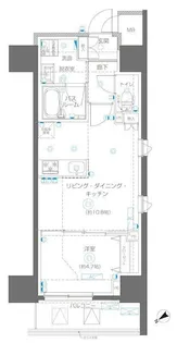 アルファレジデンシア南千住【6階】の間取り