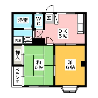 コートシャルム【2階】の間取り