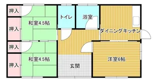愛媛県新居浜市庄内町6【一戸建】の間取り