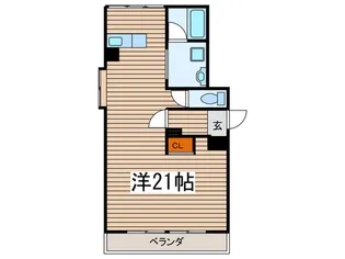 LAND WALKER【6階】の間取り