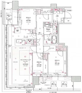 Brillia Tower箕面船場 TOP OF THE HILL【5階】の間取り
