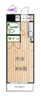 エリゼー池袋【2階】の間取り