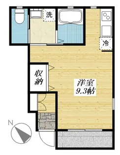 GREEN・FOREST【1階】の間取り