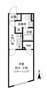 PIENZA 中野新橋【1階】の間取り