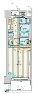 大阪府大阪市北区長柄中3【マンション】の間取り