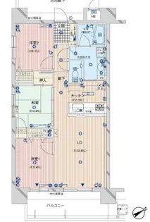 グリーンミユキ小山【3階】の間取り