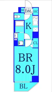 ラメゾン川崎六番館【6階】の間取り