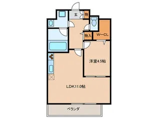 T.Y天六【3階】の間取り