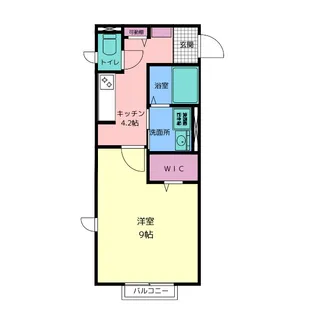 プロムナードII【1階】の間取り