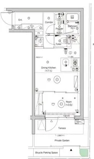SYFORME MONZEN-NAKACHO【1階】の間取り