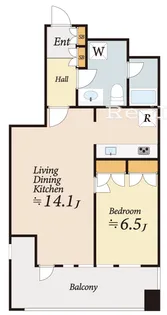 渋谷プロパティータワー【15階】の間取り