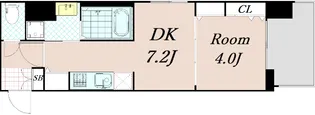ベラジオ雅び京都西院II【2階】の間取り