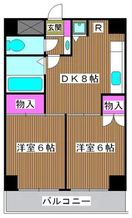 パークサイド・ヴィラ【4階】の間取り