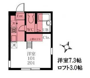 神奈川県横浜市南区南太田4【アパート】の間取り