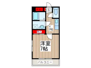 パ-クシティ南浦和【2階】の間取り
