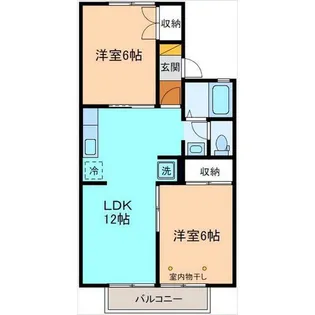 アミーゴ高尾【2階】の間取り