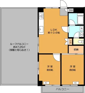 メゾン練馬【4階】の間取り