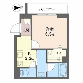 グランクレスト【1階】の間取り