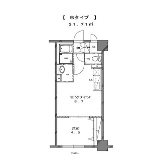 マイスターシャーレ桑園【5階】の間取り