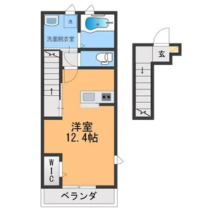 YOURMAISON Bloom【2階】の間取り