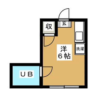 クレア奥沢【1階】の間取り