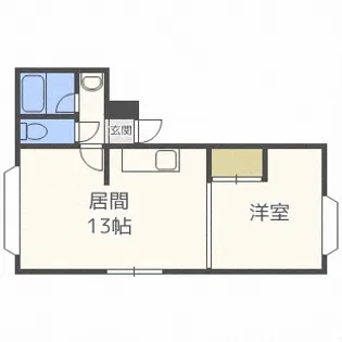 ロイアル麻生東【3階】の間取り