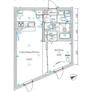 Mind経堂【4階】の間取り