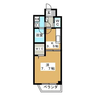 大裕ビル【1階】の間取り